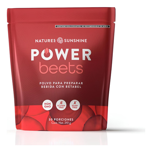 Natures Sunshine Mx Power Beets 210g