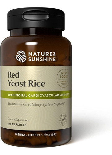 Natures Sunshine Red Yeast Rice 120caps