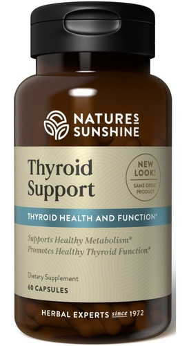 Natures Sunshine Thyroid Support 60caps