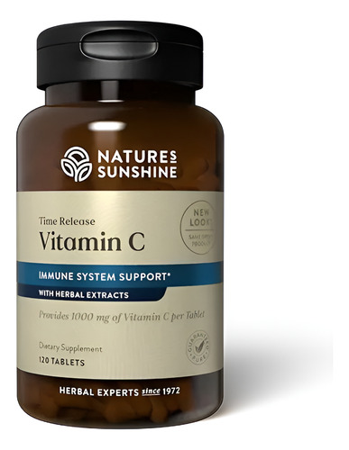 Natures Sunshine Vitamin C Time release 120tabs