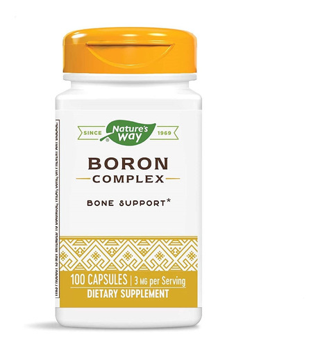 Natures Way Boron Complex 100caps