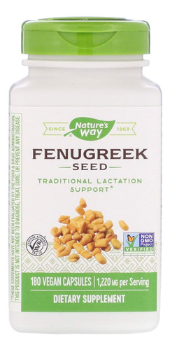 Natures Way Fenugreek 180caps