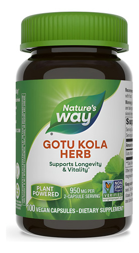 Natures Way Gotu Kola Herb 100caps