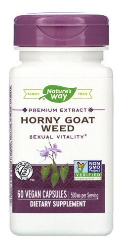 Natures Way Horny Goat Weed 60Vegcaps