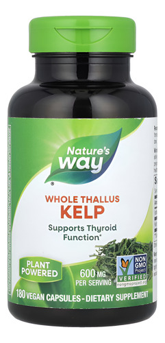 Natures Way Kelp 180caps
