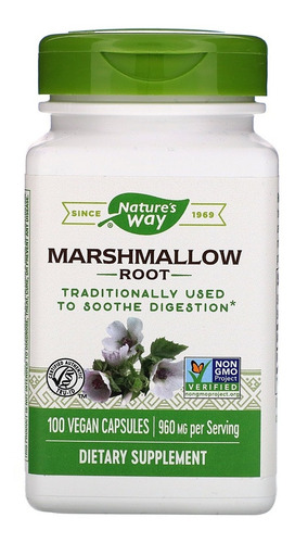 Natures Way Marshmallow Root 100Vegcaps