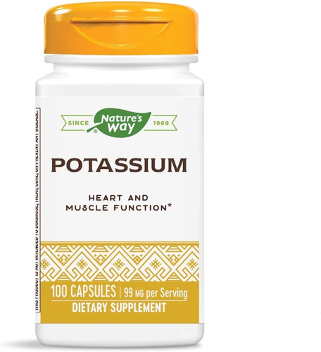 Natures Way Potassium 100caps