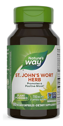 Natures Way St. Johns Wort Herb 100caps