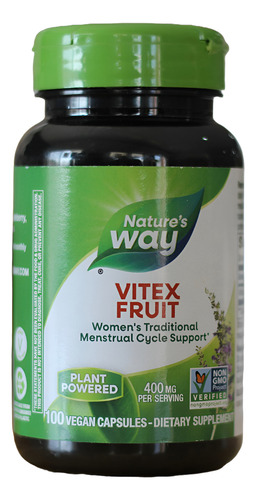 Natures Way Vitex Fruit 100caps