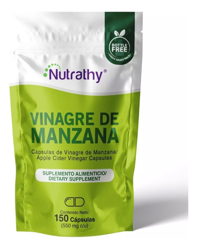 Nutrathy Vinagre de manzana 150caps