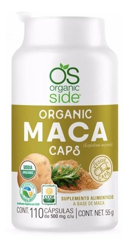 Organic Side Maca Organica 110capsulas