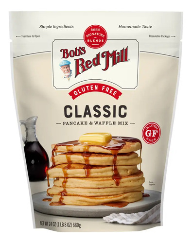 [BRM-12-PAN-680] Bobs Red Mill GF Pancake mix 680g