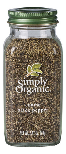 Simply Organic Coarse black pepper 70g