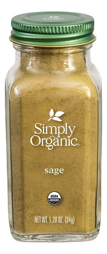 Simply Organic Sage 34g