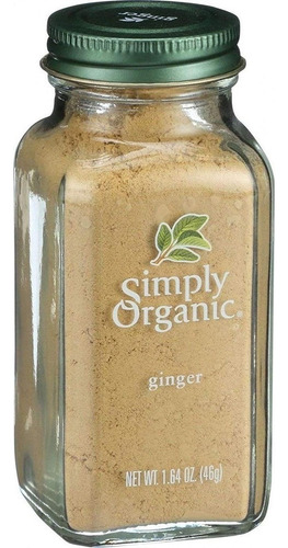 Simply Organic ground Ginger 46g