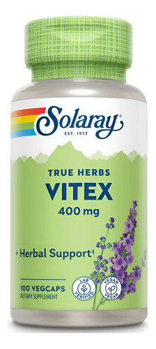 Solaray Vitex 400mg 100caps