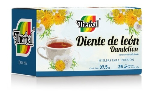 Therbal Te Diente De Leon Dandelion 25sobres