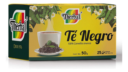Therbal Te Negro 25sobres