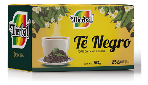 Therbal Te Negro 25sobres