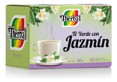 Therbal Te verde con jazmin 20sobres