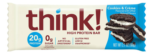 Think Protein bar cookie & cream 60g
