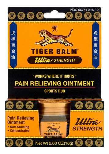 Tiger balm ultra strength 18g