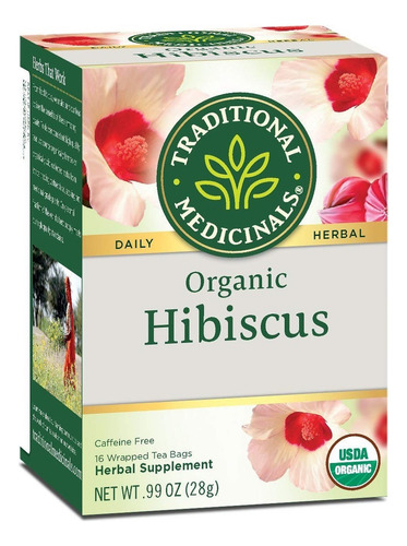 Traditional Medicinals Hibiscus 16bags