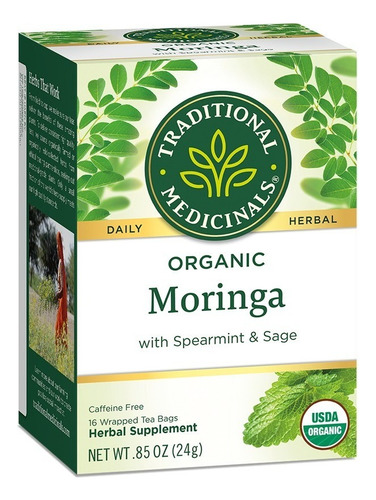 Traditional Medicinals Moringa 16bags
