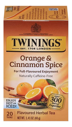 Twinings Orange Cinnamon spice 20s