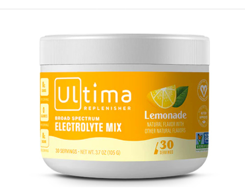 Ultima Replenisher Electrolyte Lemonade mix 105g