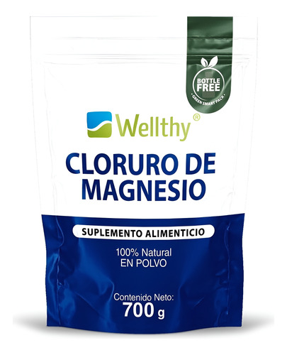 Wellthy Cloruro De Magnesio En Polvo 700g