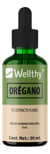 Wellthy Extracto fluido Oregano 30ml
