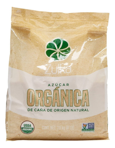 Zulka Azucar Orgánica 3.6kg