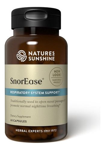 Natures Sunshine SnorEase 60caps
