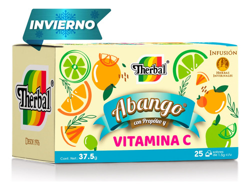 Therbal Abango con propoleo y Vitamina C 25sobres