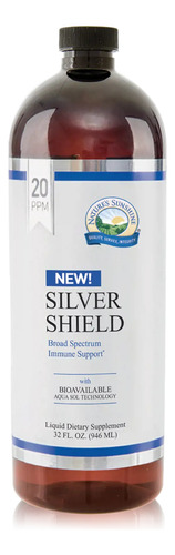 Natures Sunshine Silver Shield w/ Aqua Sol 946ml