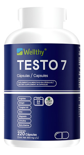 Wellthy Testo 7 220caps
