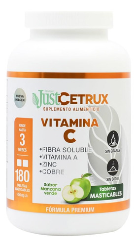 Just Cetrux Vitaminas C 180tabs