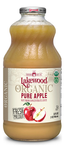 Lakewood Organic Apple juice 946ml