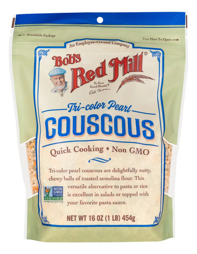 Bobs Red Mill Tricolor pearl Couscous 454g