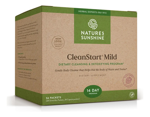 Natures Sunshine Clean start Wild berry 14day