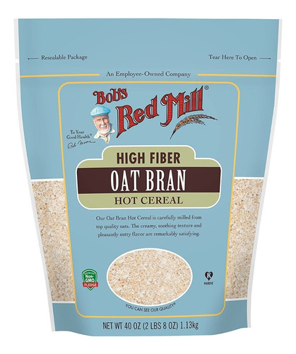 [BRM-11-HFOBHC-1130] Bobs Red Mill Oat Bran hot cereal 1.13kg