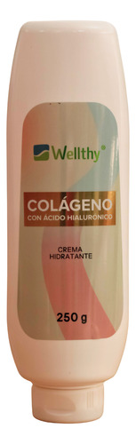 Wellthy crema colageno acido hialuronico 250g