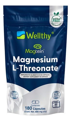 Wellthy Magnesio L-threonate 180caps