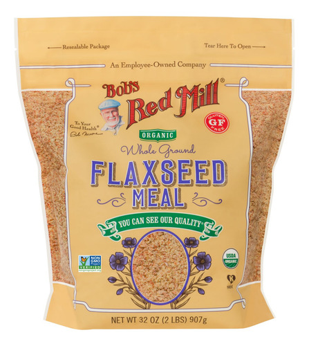 Bobs Red Mill Organic Flaxseed meal 907g
