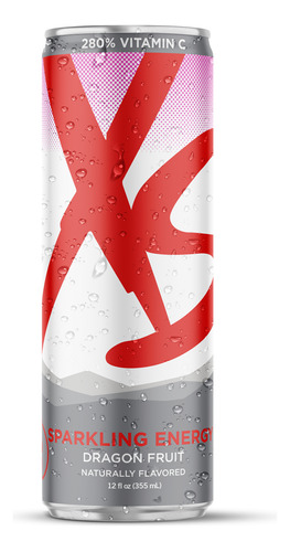 Sparkling Energy Drink Dragon Fruit 355ml
