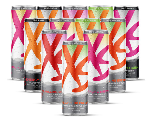 Sparkling Energy Drink 12pack