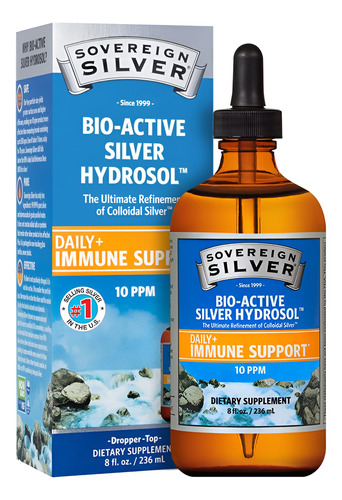 Sovereign Silver Bio-Active Hydrosol Dropper 236ml