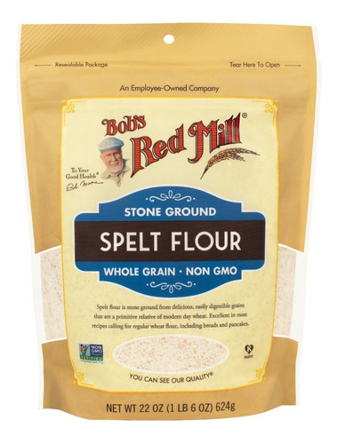 [BRM-12-HESP-624] Bobs Red Mill Spelt flour 624g