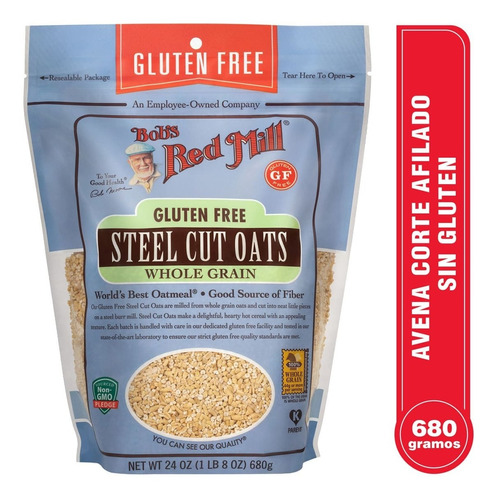 Bobs Red Mill Steel cut oats gf 680g
